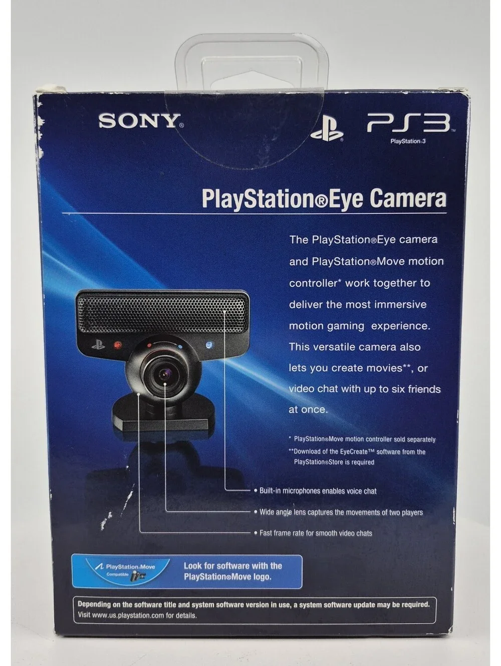 PS3 Official Eye USB Camera (Playstation 3 Camera) Brand New